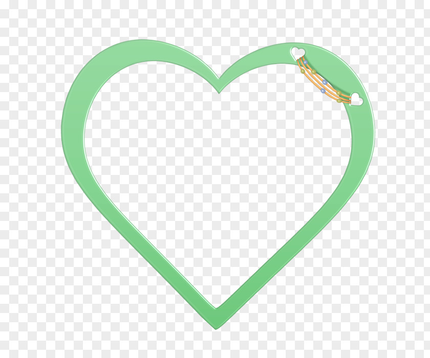 Green Heart PNG