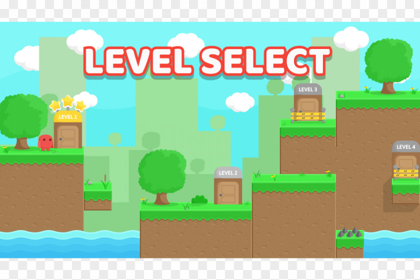 Gui Game Elements Platform Tile-based Video Level Design PNG