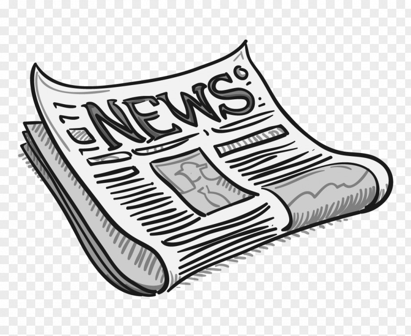 Headline Newspaper Editorial Cartoon Clip Art PNG