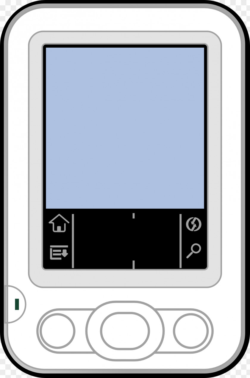 Pocket GPS Navigation Systems Handheld Devices PDA Clip Art PNG