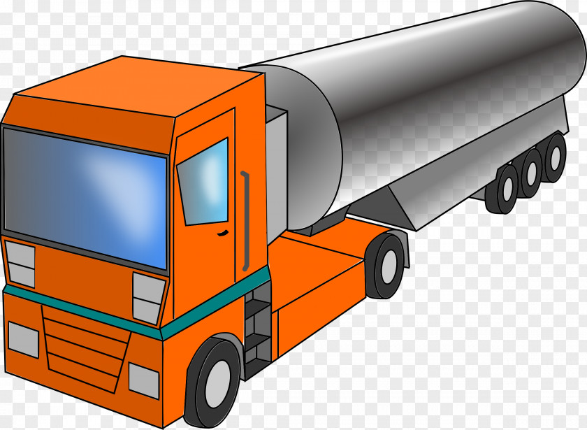 Truck Milk Tank Semi-trailer Clip Art PNG