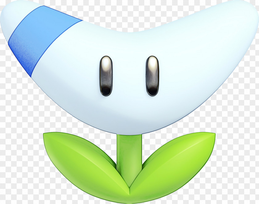 Heart Smile Green Flower PNG