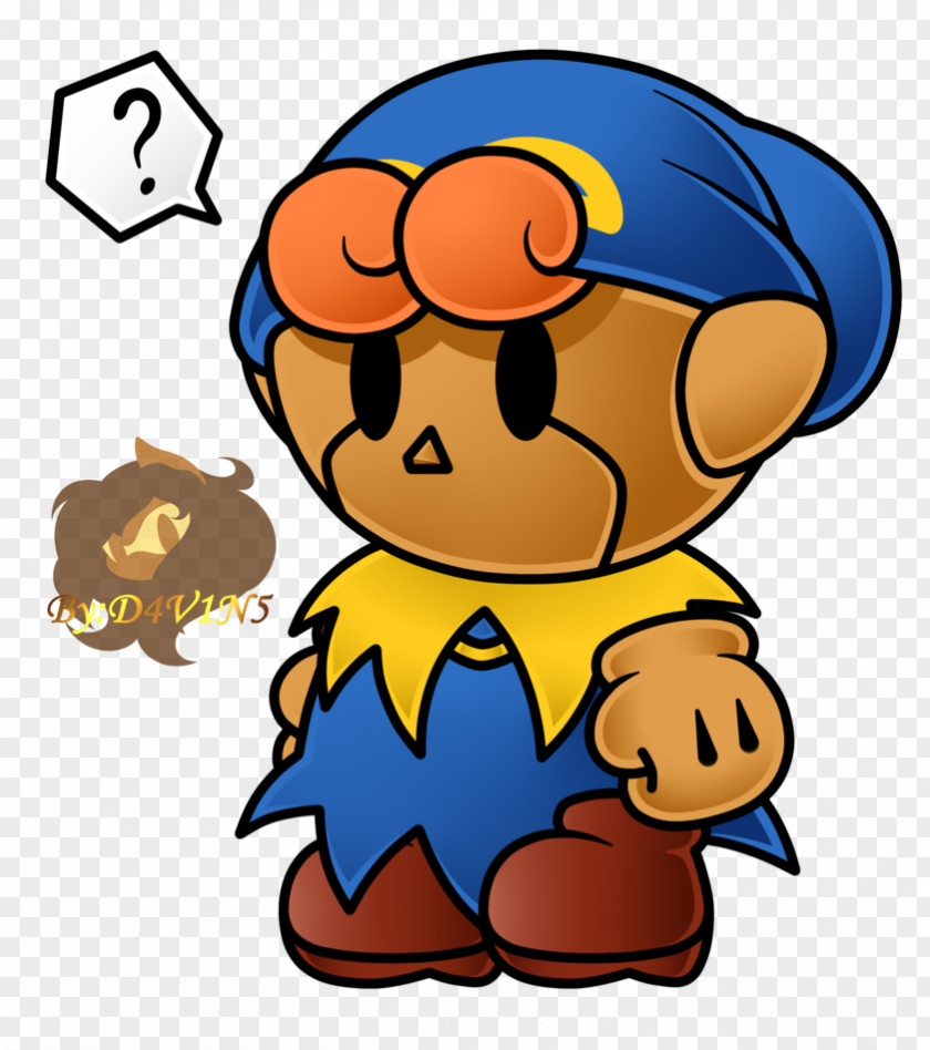 Mario Paper バケバケ Geno PNG