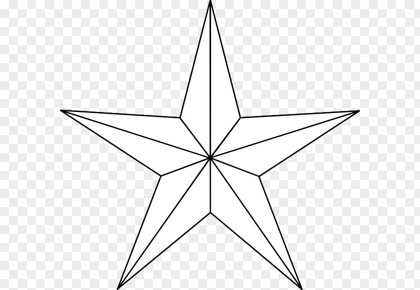 White Star Texas Cluster Clip Art PNG