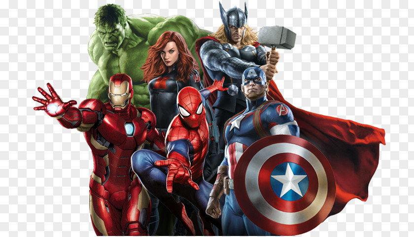 Avengers Background Captain America Spider-Man Marvel Studios Carol Danvers Hulk PNG