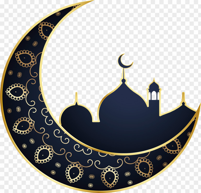 Church Of The Moon Religious Poster Ramadan Mosque Islam Eid Al-Fitr Mubarak PNG