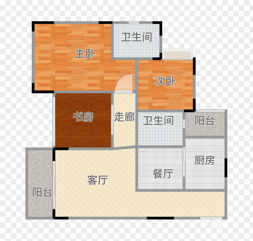 Huxing Floor Plan Product Design Square Meter Brand PNG