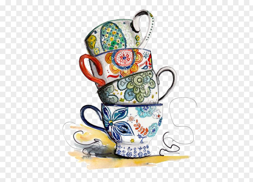 Iced Tea Clipart Teacup Clip Art Teapot Coffee PNG