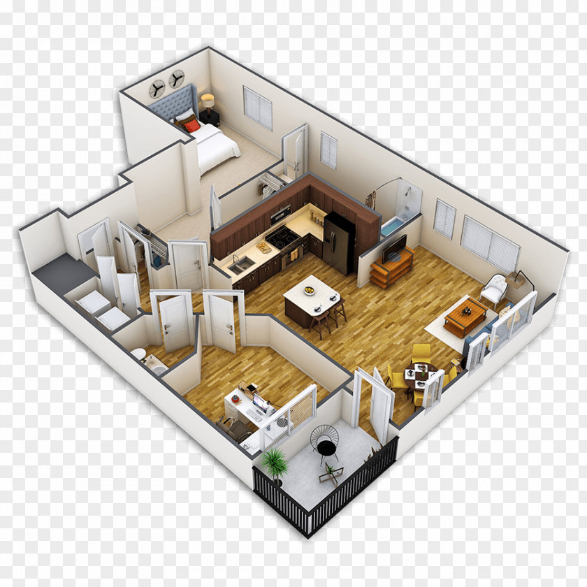 Minneapolis Devonshire Apartments Floor Plan PNG