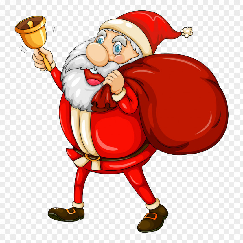 Santa Gifts Claus Gift Illustration PNG