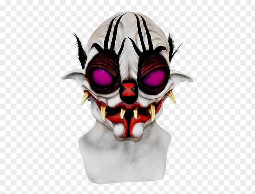Schizo Head Halloween MaskClown History Production Prototype Schizo-Head Antique Skull Mask Rob Zombie's 31 PNG