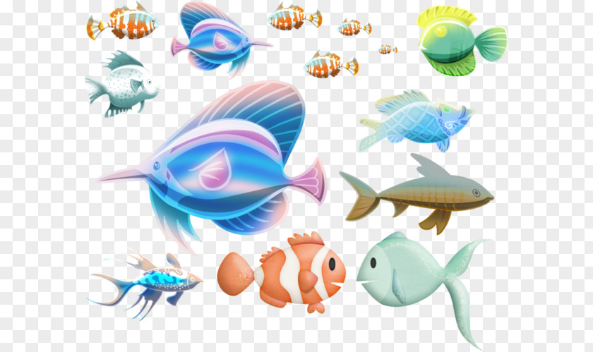 Seabed Variety Of Fish Ocean Clip Art PNG