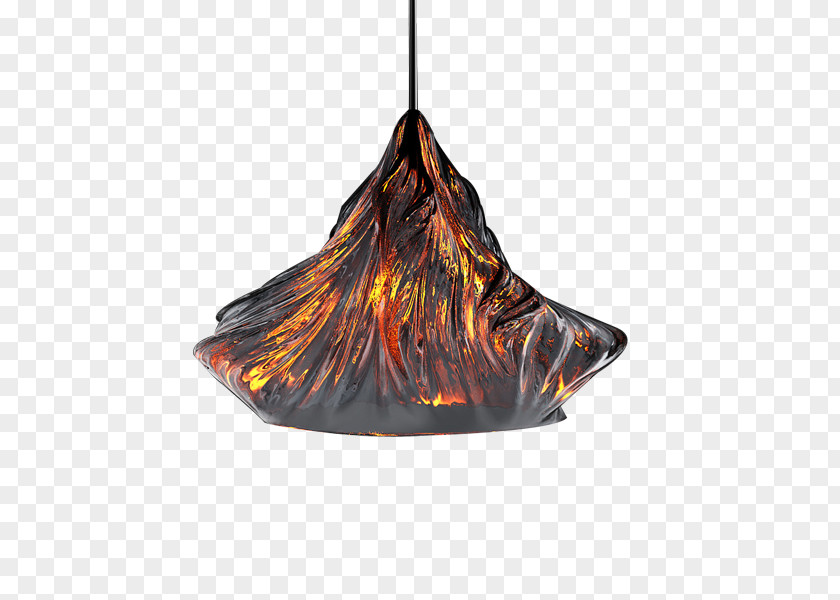 Volcano Creative Lighting Icon PNG