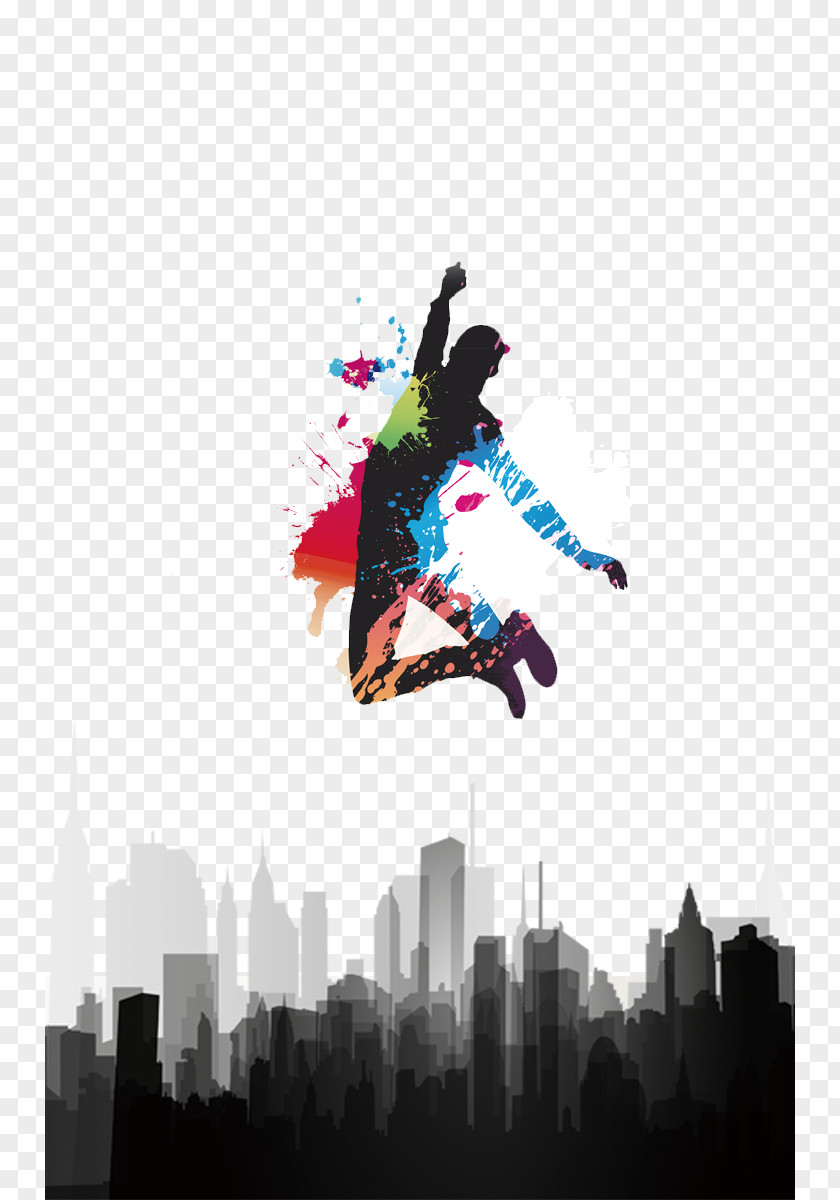 People Jumping Up Poster Paper Recruitment Sketch PNG