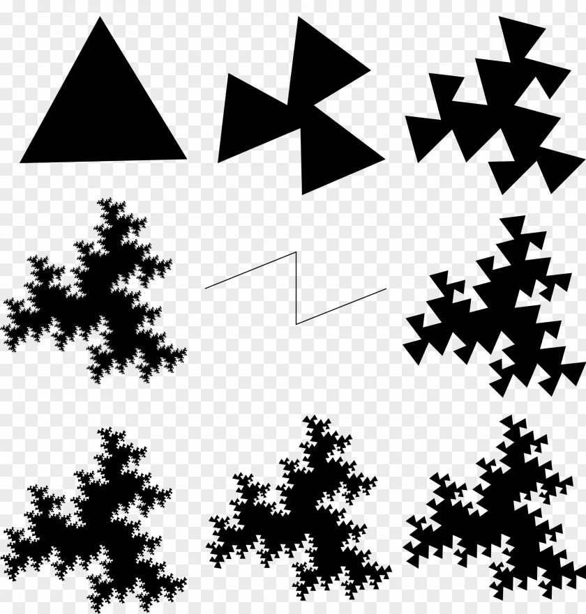Triangle The Fractal Geometry Of Nature Sierpinski Art PNG
