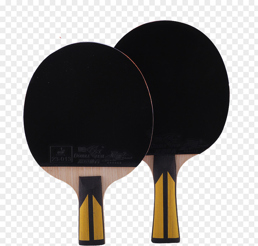 Black Table Tennis Bat Racket Ball PNG