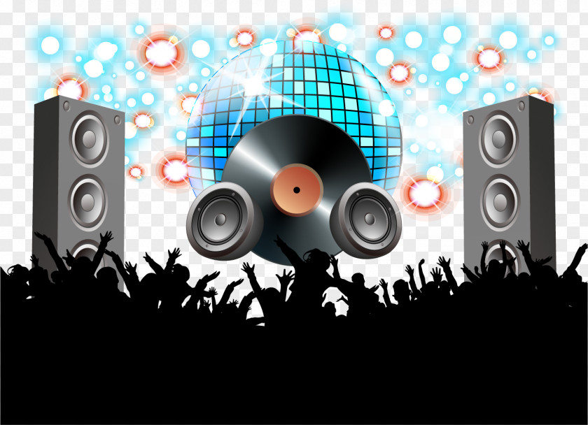 Deafen The Ear With Its Roar Nightclub Poster Sound PNG