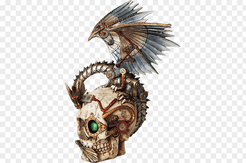 Dragon Steampunk Fantasy Science Fiction Statue PNG