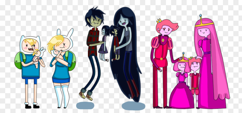 Finn The Human Marceline Vampire Queen Princess Bubblegum Character Fionna And Cake PNG