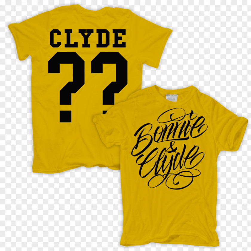 Personal Items T-shirt Sports Fan Jersey Bonnie And Clyde Sleeve Jumper PNG