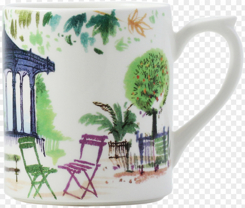 Wildlife Pottery Mugs Coffee Cup Gien Mug Tableware Plate PNG