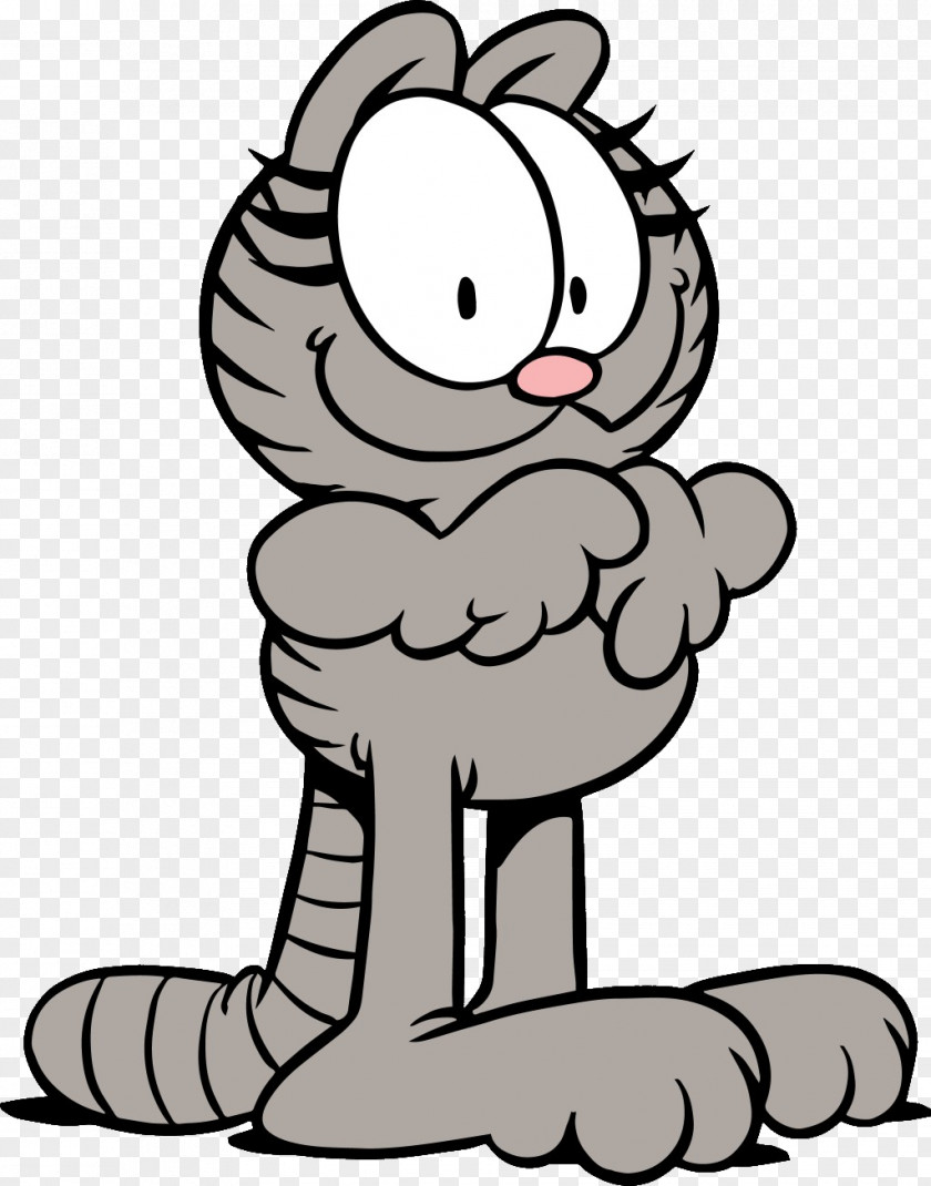 Cat Garfield Nermal Tabby Character PNG