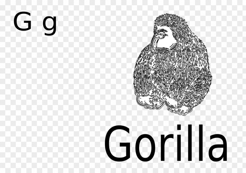 Gorilla Clip Free Content Art PNG