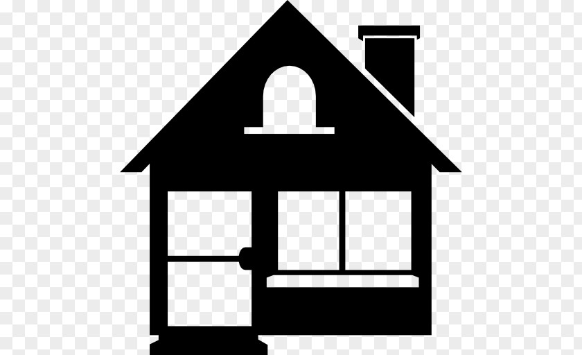 House Silhouette Clip Art PNG