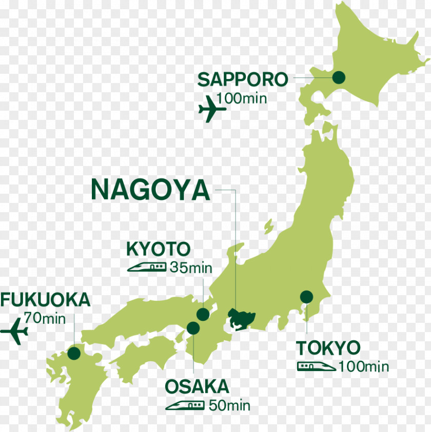 Japan Prefectures Of Map PNG