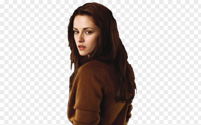 Kristen Stewart Bella Swan Twilight Brown Hair Long Shoulder PNG