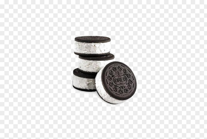 Oreo Cookies Ice Cream Cake Sandwich PNG