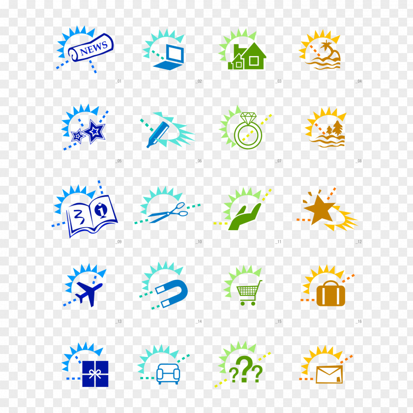Business Supplies Vector Icon PNG