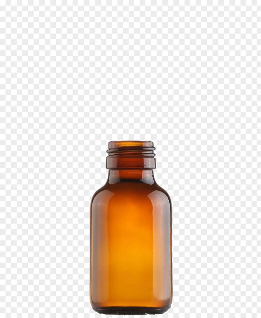 Glass Bottle Mason Jar Caramel Color PNG