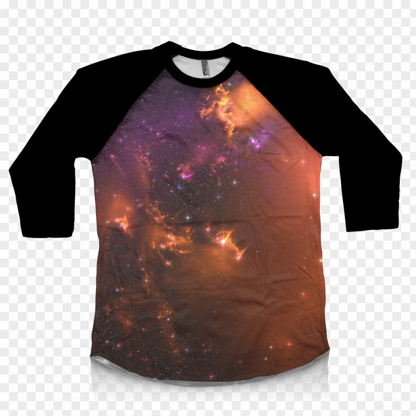 T-shirt Nebula Black M PNG