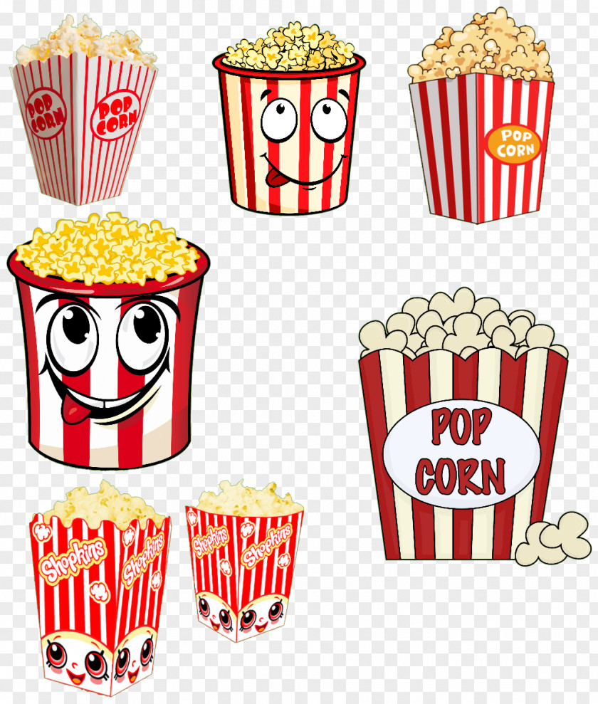 POP CORN Popcorn Clip Art PNG