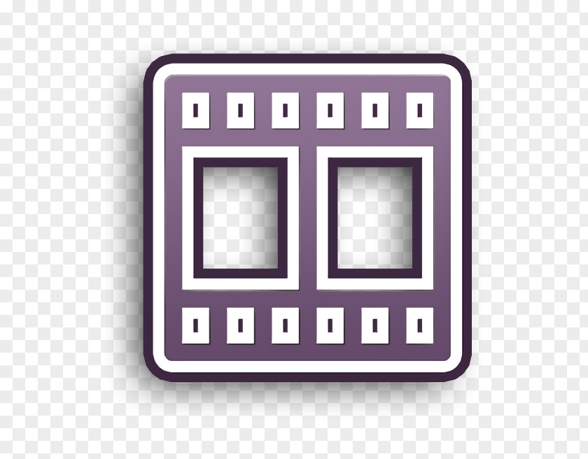 Rectangle Vdo Icon App Basic Interface PNG