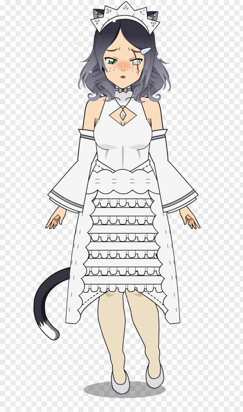 Woman Cartoon Illustration Costume Drawing PNG