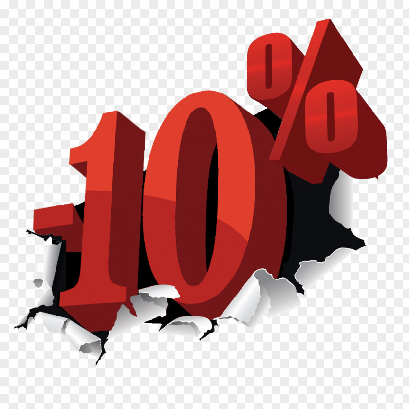 10% Discounts And Allowances Net D Service Cash Shop PNG