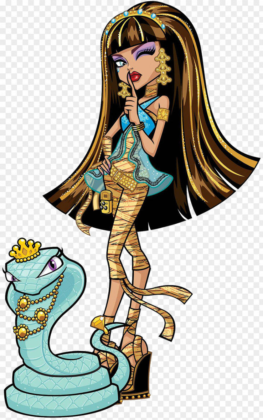 Doll Monster High Cleo De Nile PNG