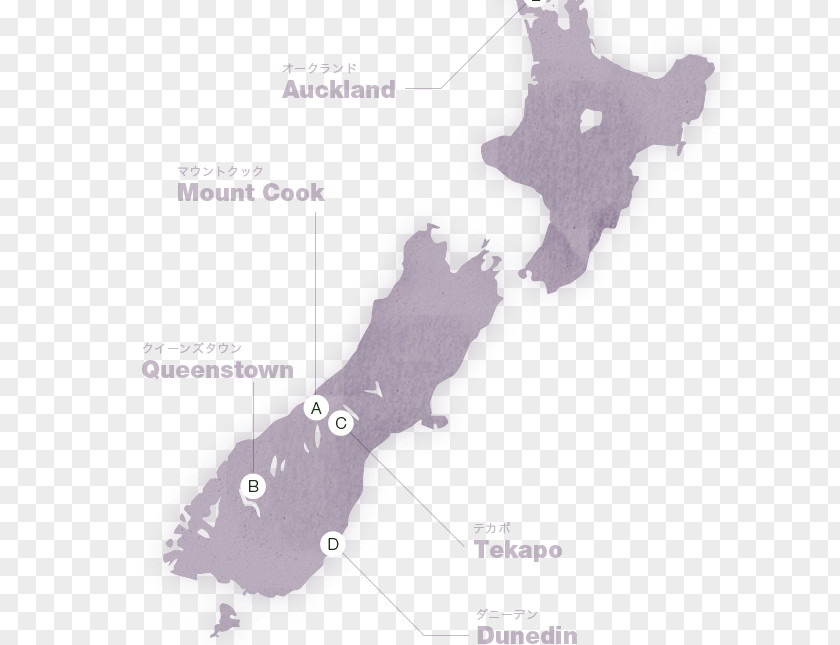Map New Zealand World PNG