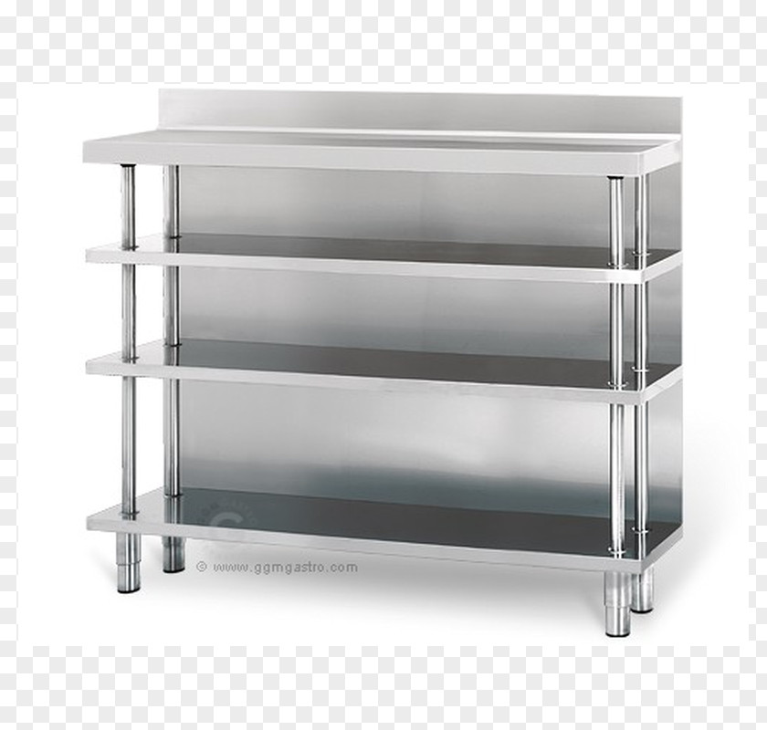 Table Stainless Steel Bookcase Furniture Kitchen PNG