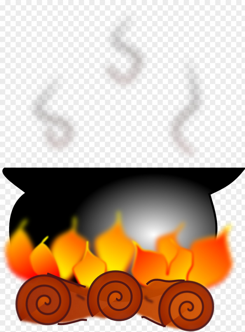 Burning Firewood Pilaf Kazan Moisture Cauldron Bonfire PNG