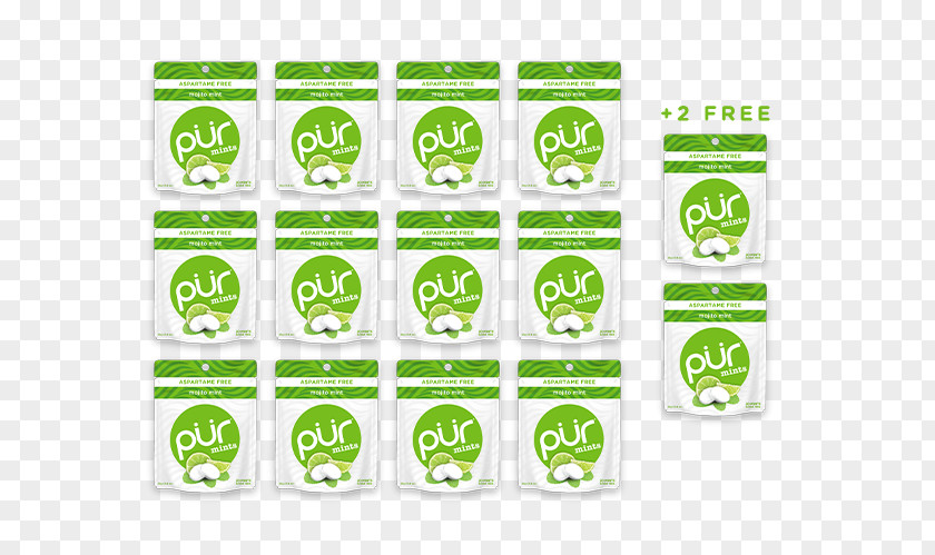 BUY 2 GET 1 FREE Chewing Gum PÜR Pur Aspartame PNG