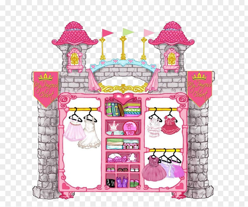 Castle Building Princess Closet : Free Otome Games Cartoon Illustration PNG