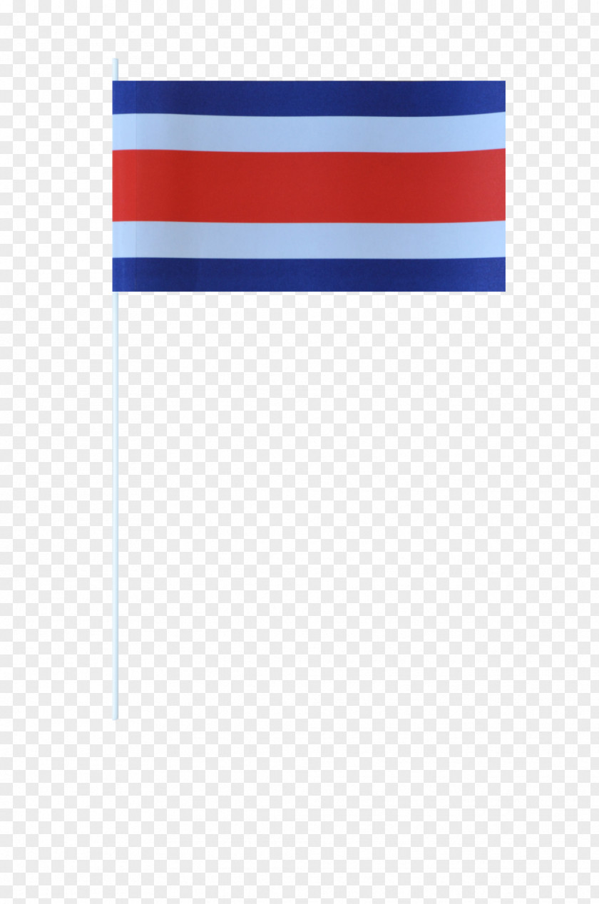 Electric Blue Rectangle Flag Cartoon PNG