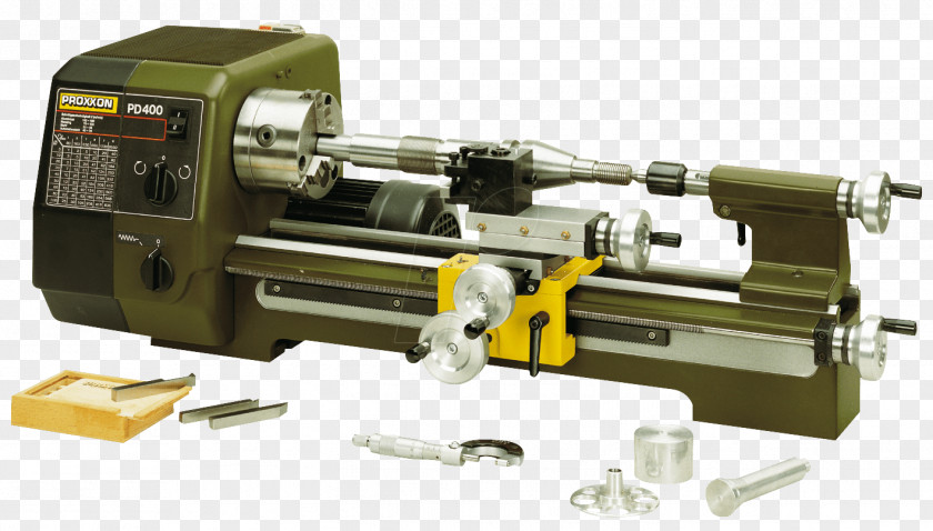 Metal Lathe Machine Tool PNG