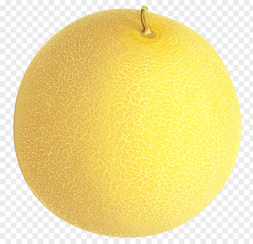 Asian Pear Citrus Yellow Background PNG
