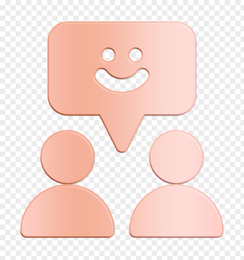 Friendship Icon Small Talk Laugh PNG