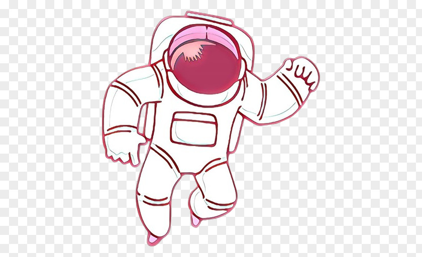 Gesture Magenta Astronaut Cartoon PNG