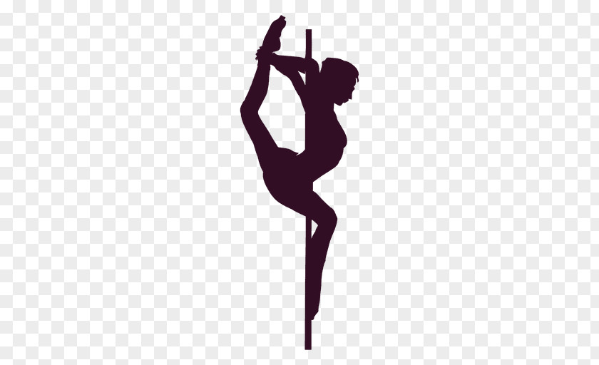 Silhouette Pole Dance Music PNG dance , clipart PNG